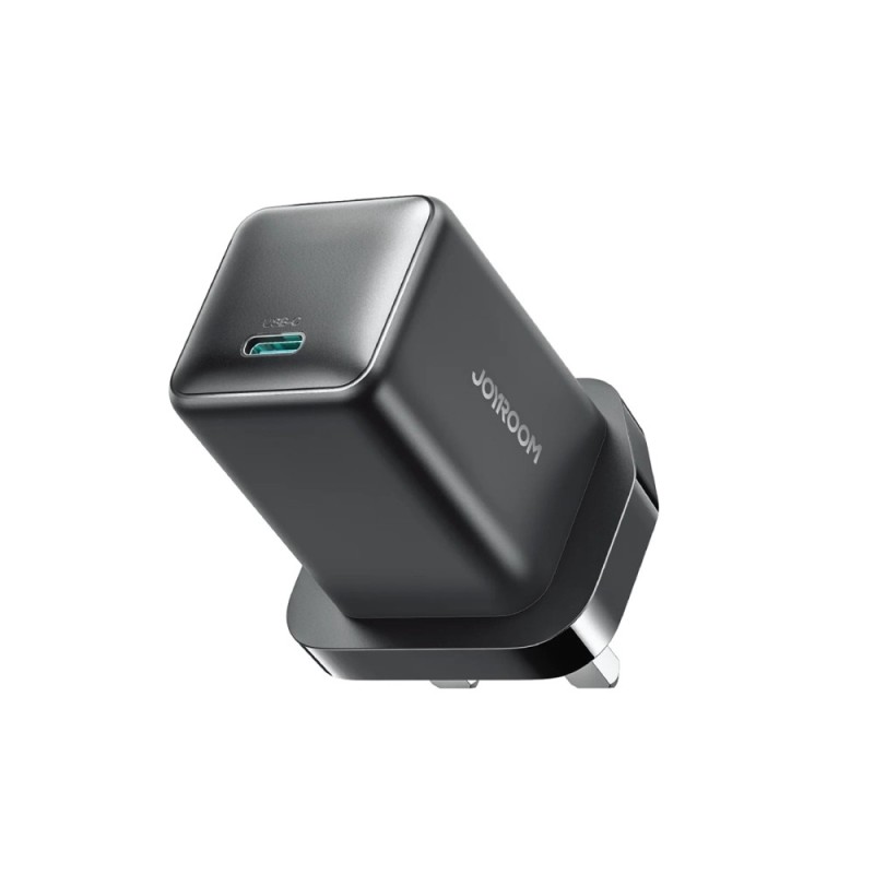 Joyroom JR-TCG18 65W Wall Charger 1 x USB-C (UK Plug) - Black Joyroom JR-TCG18 65W Wall Charger 1 x USB-C (UK Plug) - Black