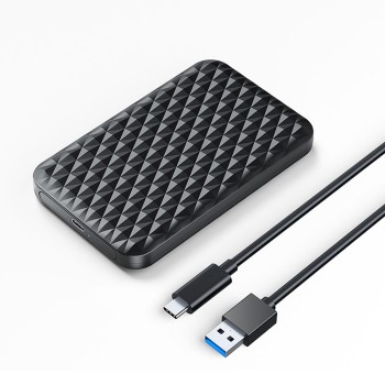 Orico 2520C3-V1 2.5&amp;quot; HDD/SSD USB-C 5Gb/s Disk Drive - Black