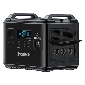 Choetech portable power station LiFePO4 1997Wh 2000W power bank black (BS006 Super Mini) Choetech portable power station LiFePO4 1997Wh 2000W power bank black (BS006 Super Mini)