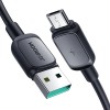 Joyroom Multi-Color Series A14 USB-A / micro USB 2.4A cable 2 m - black Joyroom Multi-Color Series A14 USB-A / micro USB 2.4A cable 2 m - black