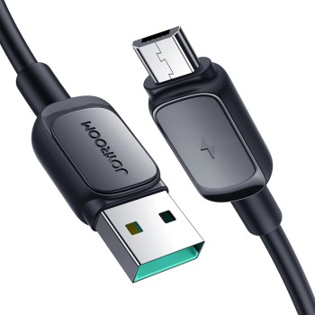 Joyroom Multi-Color Series A14 USB-A / micro USB 2.4A cable 2 m - black Joyroom Multi-Color Series A14 USB-A / micro USB 2.4A cable 2 m - black