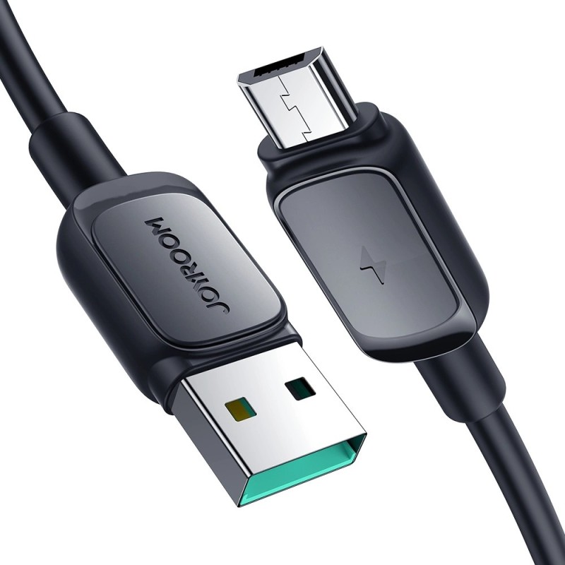 Joyroom Multi-Color Series A14 USB-A / micro USB 2.4A cable 2 m - black Joyroom Multi-Color Series A14 USB-A / micro USB 2.4A cable 2 m - black