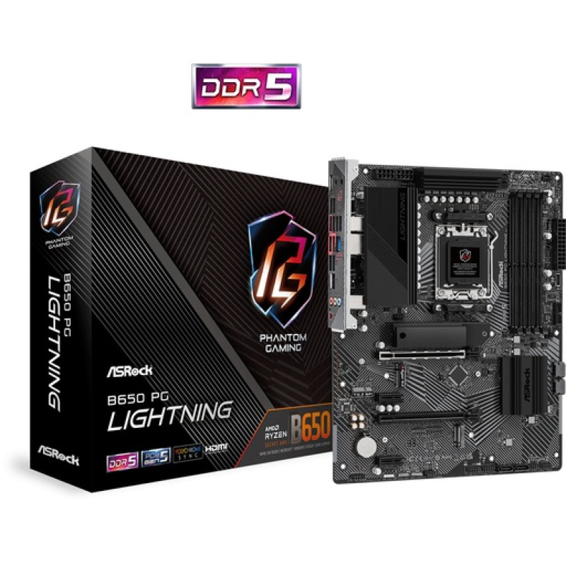 MB ASRock B650 PG Lightning AM5 MB ASRock B650 PG Lightning AM5