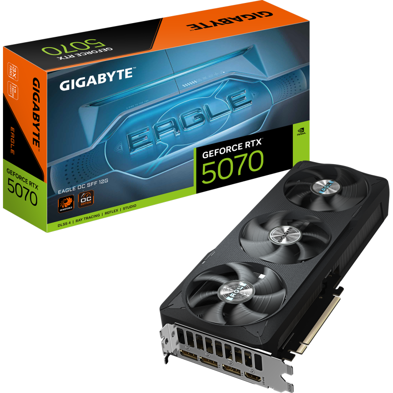 Gigabyte RTX5070 EAGLE OC 12GB GDDR7 HDMI 3xDP Gigabyte RTX5070 EAGLE OC 12GB GDDR7 HDMI 3xDP