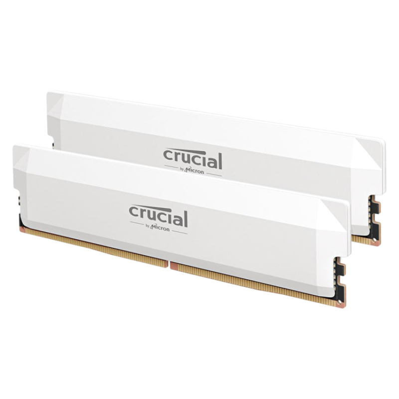DDR5 64GB PC 6400 CL36 KIT (2x32GB) Crucial Pro white DDR5 64GB PC 6400 CL36 KIT (2x32GB) Crucial Pro white