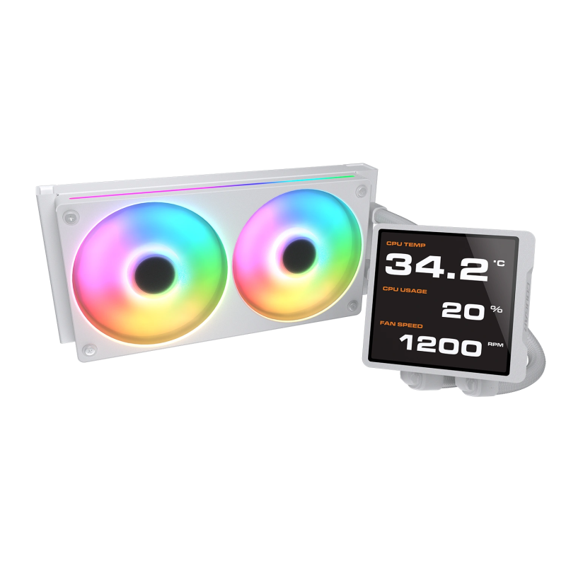 Cougar Poseidon Vistek Pro 240 ARGB White Cougar Poseidon Vistek Pro 240 ARGB White