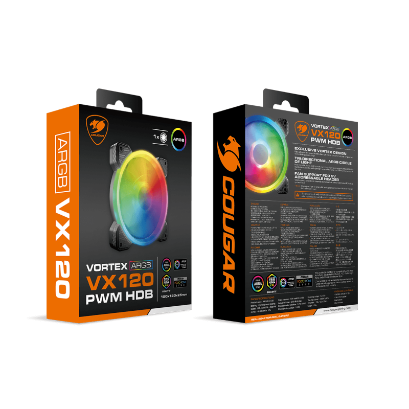 Cougar fan Vortex VX 120 Cougar fan Vortex VX 120