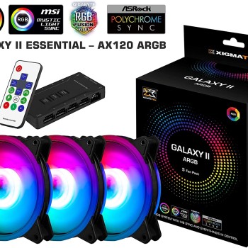 GALAXY II PRO ARGB (3 FAN PACK) 120mm AT120