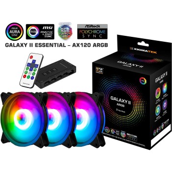GALAXY II PRO ARGB (3 FAN PACK) 120mm AT120