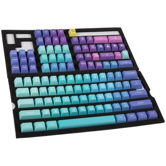 Ducky Azure SA keycap set/ US/ ABS/ Seamless double shot/ Azure theme keycaps Ducky Azure SA keycap set/ US/ ABS/ Seamless double shot/ Azure theme keycaps
