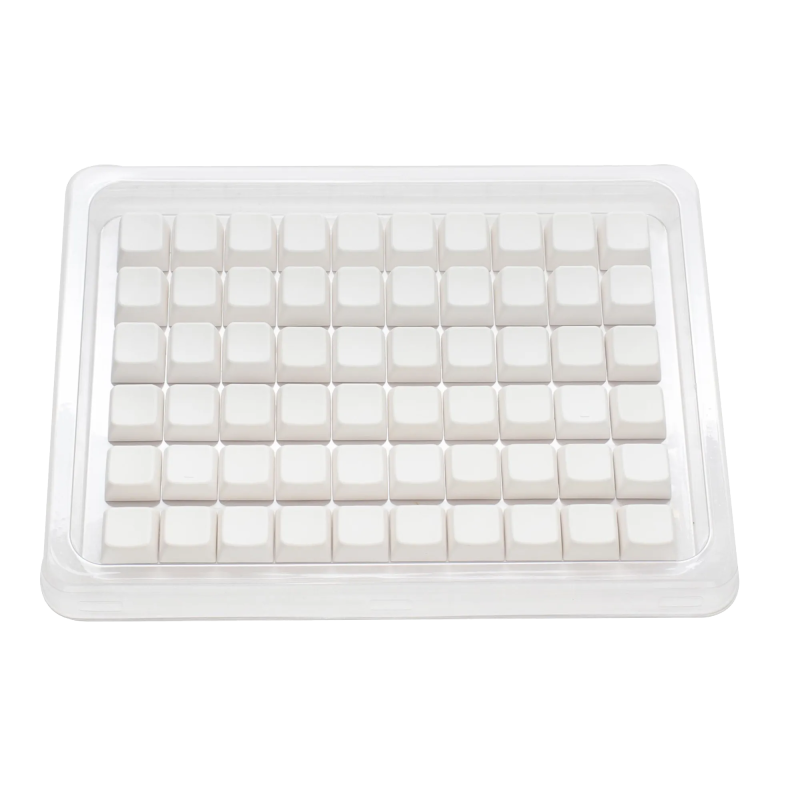 Ducky Blank white keycap set/ US/ PBT/ Non-printed/ Cherry profile Keycaps Ducky Blank white keycap set/ US/ PBT/ Non-printed/ Cherry profile Keycaps