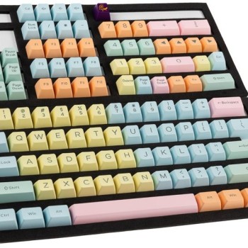 Ducky Cotton Candy SA keycap set/ US/ ABS/ Seamless double shot/ Cotton candy theme keycaps Ducky Cotton Candy SA keycap set/ US/ ABS/ Seamless double shot/ Cotton candy theme keycaps