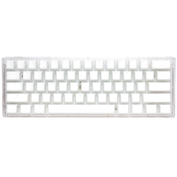 Ducky One 3 AURA WHITE (US) MINI Cherry SPEED SILVER Switch RGB LED
