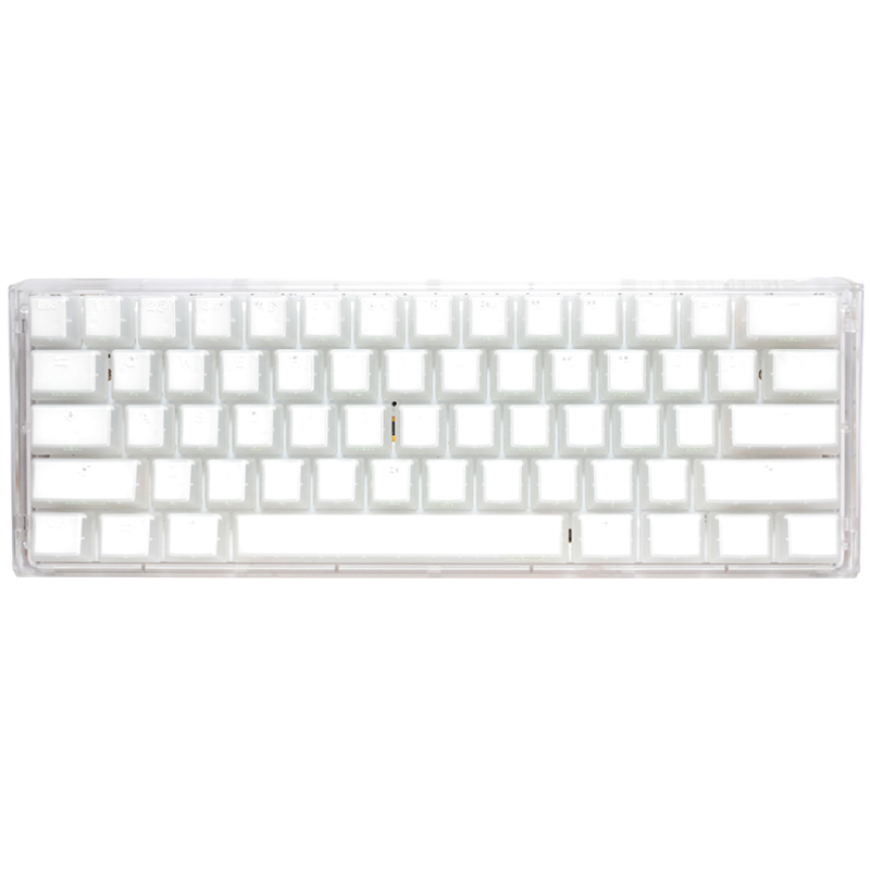 Ducky One 3 AURA WHITE (US) MINI Cherry SPEED SILVER Switch RGB LED