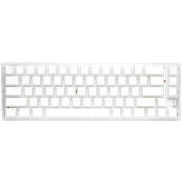 Ducky One 3 AURA WHITE (US) SF Cherry RED Switch RGB LED