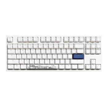 Ducky One 3 PURE WHITE (US) TKL Cherry BROWN Switch RGB LED
