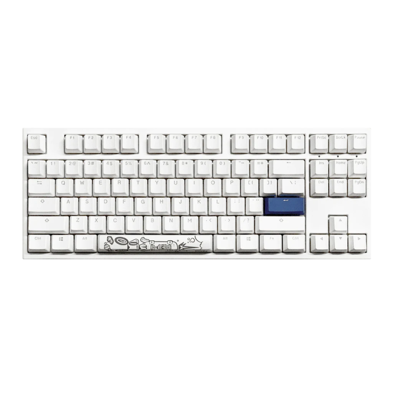 Ducky One 3 PURE WHITE (US) TKL Cherry BROWN Switch RGB LED