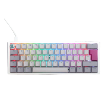 Ducky One 3 MIST GREY (US) MINI RED Switch RGB LED