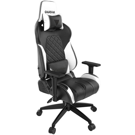 GAMDIAS ACHILLES GAMING CHAIR E1 BLACK/WHITE GAMDIAS ACHILLES GAMING CHAIR E1 BLACK/WHITE