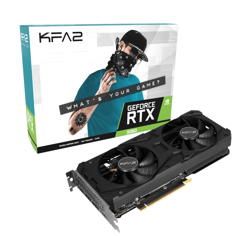 KFA2 GeForce RTX 3060 1-Click OC 12GB