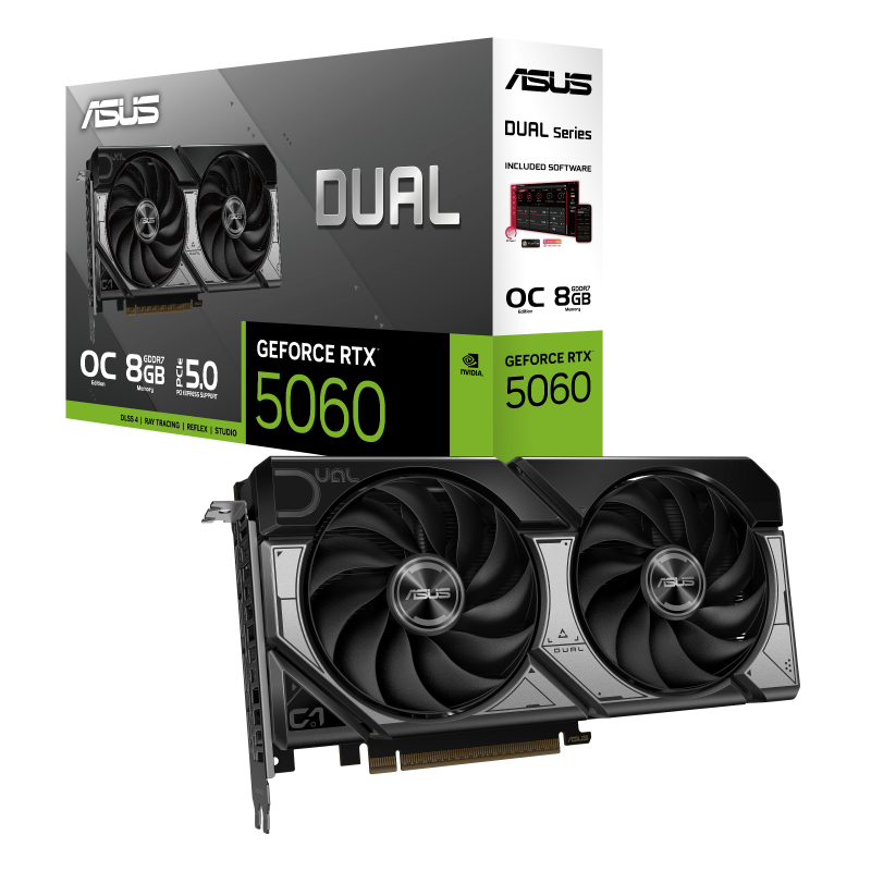 ASUS DUAL RTX 5060 8GB OC ASUS DUAL RTX 5060 8GB OC