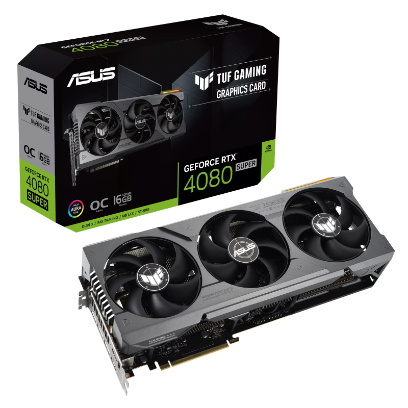 ASUS TUF Gaming GeForce RTX 4080 SUPER 16GB GDDR6X OC Edition ASUS TUF Gaming GeForce RTX 4080 SUPER 16GB GDDR6X OC Edition
