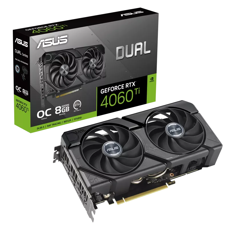 Asus GeForce RTX 4060 Ti 8GB DUAL EVO OC Asus GeForce RTX 4060 Ti 8GB DUAL EVO OC