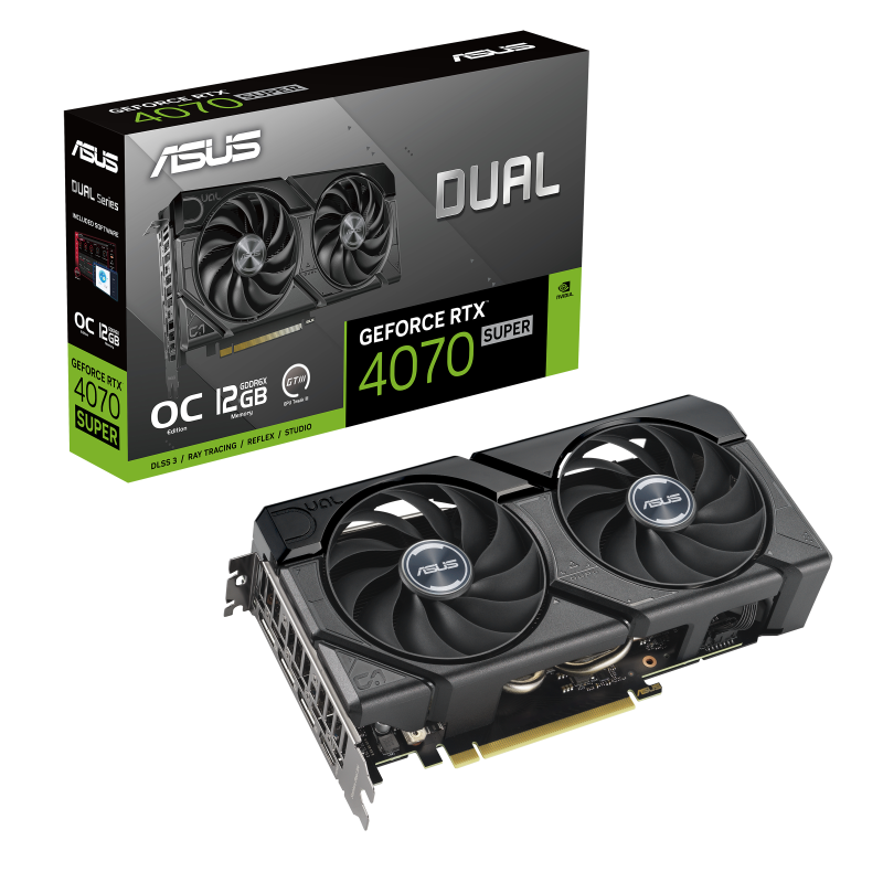 Asus GeForce RTX 4070 Super 12GB Dual Evo OC Asus GeForce RTX 4070 Super 12GB Dual Evo OC