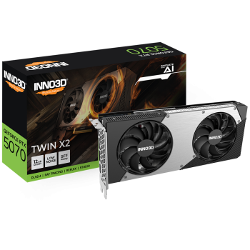 INNO3D GeForce RTX 5070 TWIN X2 OC 12GB INNO3D GeForce RTX 5070 TWIN X2 OC 12GB