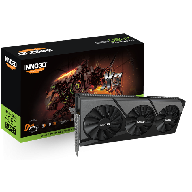 INNO3D GeForce RTX 4080 SUPER X3 16GB INNO3D GeForce RTX 4080 SUPER X3 16GB