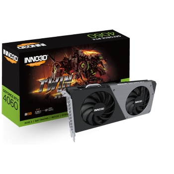 Inno3D GeForce RTX 4060 8GB GDDR6 Twin X2 Inno3D GeForce RTX 4060 8GB GDDR6 Twin X2