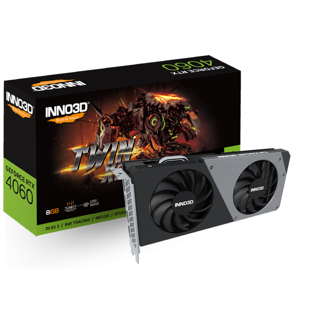 Inno3D GeForce RTX 4060 8GB GDDR6 Twin X2