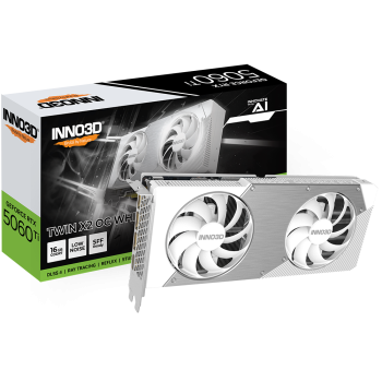 Inno3D RTX5060 Ti 16GB TWIN X2 OC WHITE