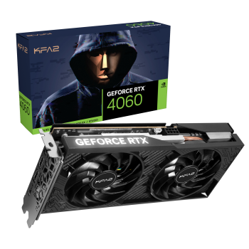 KFA2 GeForce RTX 4060 1-Click OC 8GB GDDR6 KFA2 GeForce RTX 4060 1-Click OC 8GB GDDR6