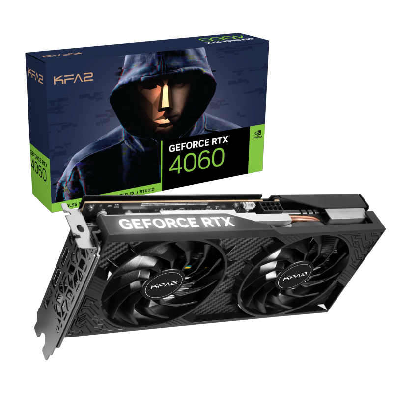 KFA2 GeForce RTX 4060 1-Click OC 8GB GDDR6 KFA2 GeForce RTX 4060 1-Click OC 8GB GDDR6