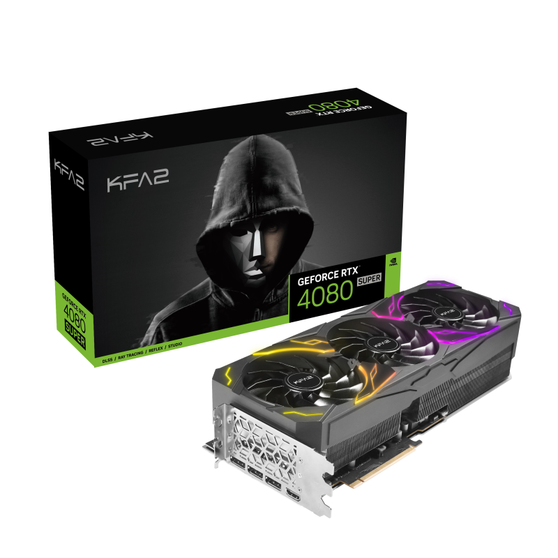 KFA2 GeForce RTX 4080 Super SG 1-Click OC 16GB KFA2 GeForce RTX 4080 Super SG 1-Click OC 16GB