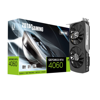 Zotac RTX 4060 Twin Edge 8GB GDDR6 HDMI 3xDP Zotac RTX 4060 Twin Edge 8GB GDDR6 HDMI 3xDP