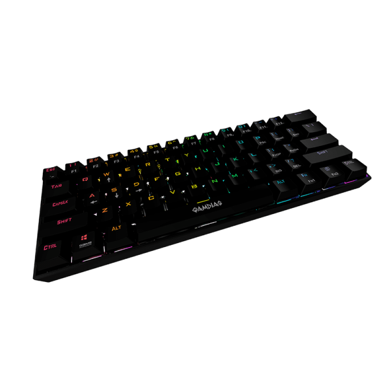 GAMDIAS HERMES E3 GAMING KEYBOARD BLACK GAMDIAS HERMES E3 GAMING KEYBOARD BLACK