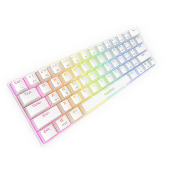 GAMDIAS HERMES E3 GAMING KEYBOARD WHITE GAMDIAS HERMES E3 GAMING KEYBOARD WHITE