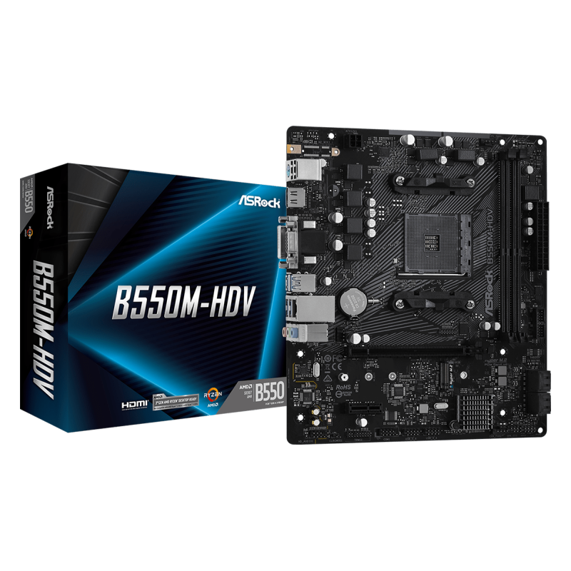 ASROCK B550m-HDV ASROCK B550m-HDV