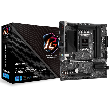 ASROCK Z790M PG LIGHTNING/D4 (1700) (D)