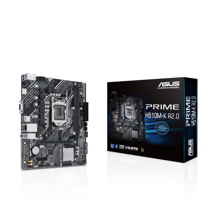 ASUS PRIME H510M-K R2.0 DDR4 ASUS PRIME H510M-K R2.0 DDR4