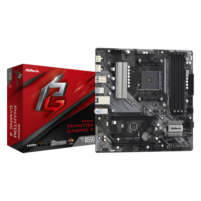 ASROCK B550M PHANTOM GAMING 4