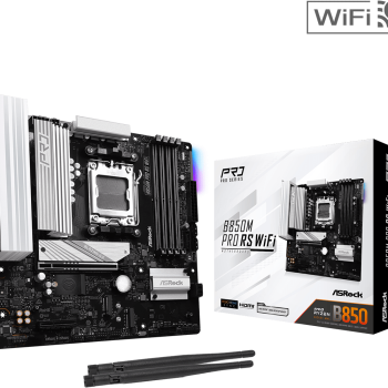 MB ASRock B850M Pro RS WiFi Motherboard Micro ATX AM5