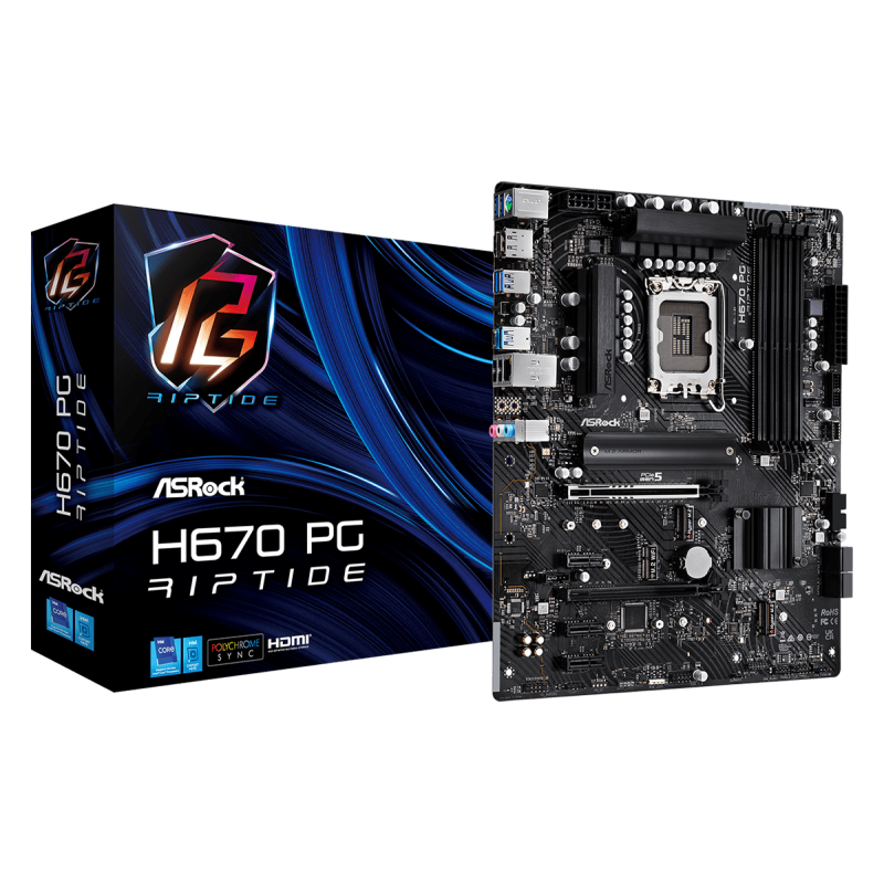 MB ASROCK H670 PG RIPTIDE