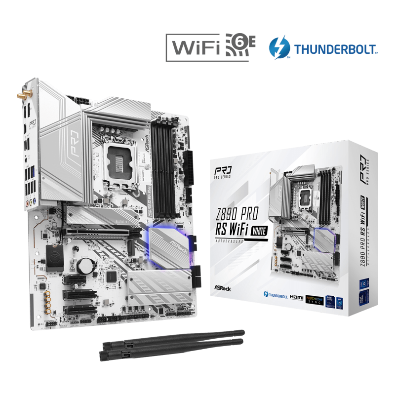 ASRock Z890 Pro RS WiFi White