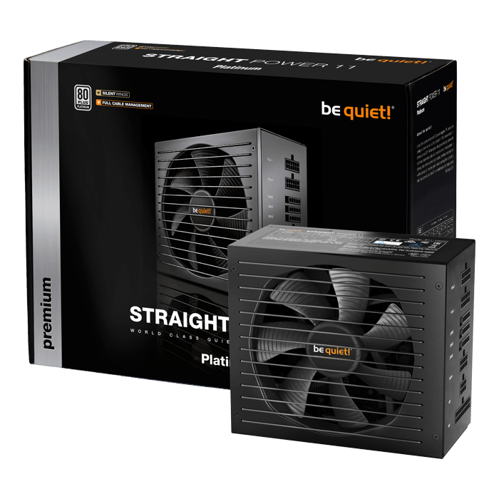 PSU BE QUIET STRAIGHT POWER 11 1000W 80 PLATINUM PSU BE QUIET STRAIGHT POWER 11 1000W 80 PLATINUM
