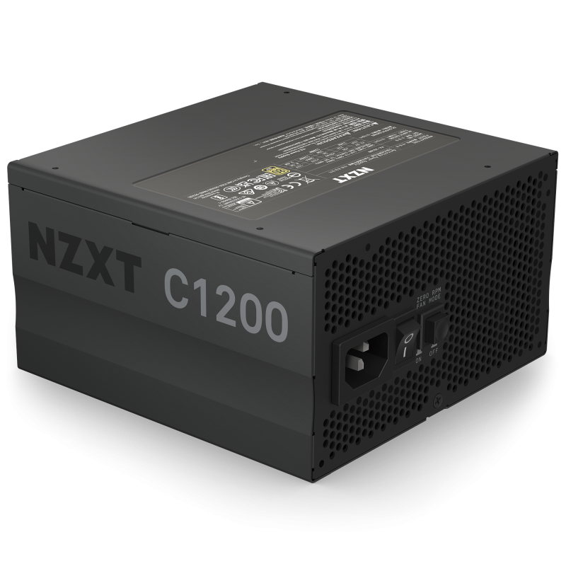 NZXT PSU C1200 Gold ATX 3.1 - Fully Modular Low-Noise NZXT PSU C1200 Gold ATX 3.1 - Fully Modular Low-Noise