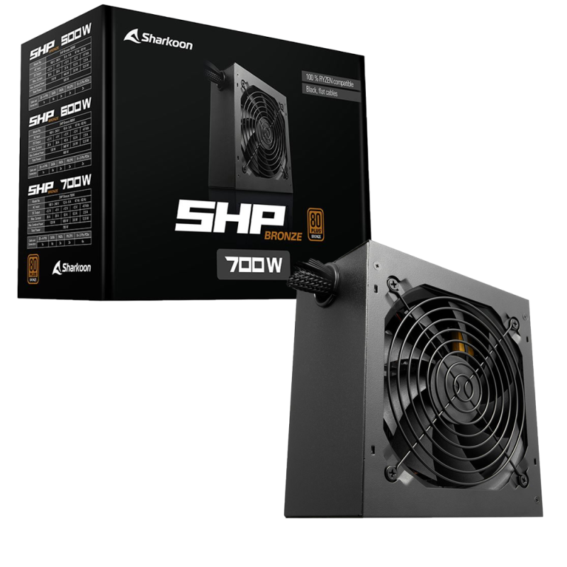 Sharkoon SHP 700W 80 Plus Bronze Sharkoon SHP 700W 80 Plus Bronze