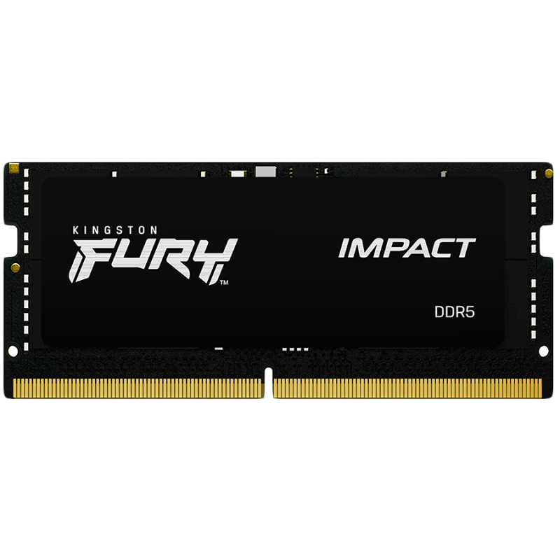 Kingston FURY Impact SODIMM DDR5 16GB 4800 MHz Kingston FURY Impact SODIMM DDR5 16GB 4800 MHz